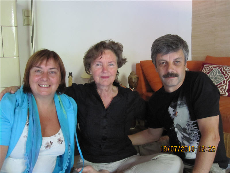 Петра и Тойо Кобаяши,Марина и Владимир Баскаковы, Мюнхен (Германия)